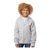 Independent Trading Co SS4001YZ Youth Midweight Full-Zip Hooded Sweatshirt
