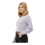 Independent Trading Co AFX24CRP Women's Lightweight Crop Crewneck Sweatshirt