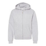 Independent Trading Co SS4001YZ Youth Midweight Full-Zip Hooded Sweatshirt