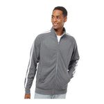 Independent Trading Co EXP70PTZ Men's Lightweight Poly-Tech Full-Zip Track Jacket