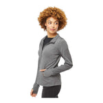Independent Trading Co EXP60PAZ Women's Poly-Tech Full-Zip Track Jacket