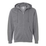 Independent Trading Co SS4500Z Unisex Midweight Full-Zip Hooded Sweatshirt