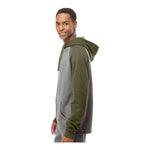 Independent Trading Co IND40RP Unisex Raglan Hooded Sweatshirt