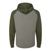 Independent Trading Co IND40RP Unisex Raglan Hooded Sweatshirt