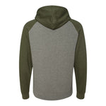 Independent Trading Co IND40RP Unisex Raglan Hooded Sweatshirt