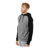 Independent Trading Co IND40RP Unisex Raglan Hooded Sweatshirt