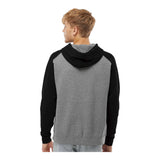 Independent Trading Co IND40RP Unisex Raglan Hooded Sweatshirt