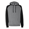 Independent Trading Co IND40RP Unisex Raglan Hooded Sweatshirt