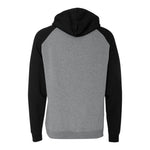 Independent Trading Co IND40RP Unisex Raglan Hooded Sweatshirt