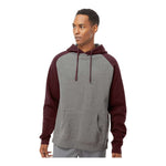 Independent Trading Co IND40RP Unisex Raglan Hooded Sweatshirt