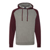 Independent Trading Co IND40RP Unisex Raglan Hooded Sweatshirt