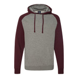 Independent Trading Co IND40RP Unisex Raglan Hooded Sweatshirt