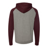 Independent Trading Co IND40RP Unisex Raglan Hooded Sweatshirt