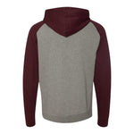 Independent Trading Co IND40RP Unisex Raglan Hooded Sweatshirt