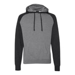 Independent Trading Co IND40RP Unisex Raglan Hooded Sweatshirt