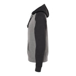 Independent Trading Co IND40RP Unisex Raglan Hooded Sweatshirt