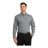 Port Authority W100 Long Sleeve Carefree Poplin Shirt