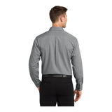 Port Authority W100 Long Sleeve Carefree Poplin Shirt
