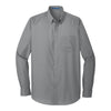Port Authority W100 Long Sleeve Carefree Poplin Shirt