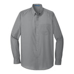 Port Authority W100 Long Sleeve Carefree Poplin Shirt