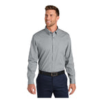 Port Authority W816 Long Sleeve Nailhead Easy Care Shirt