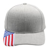 PitBull PB208 6 Panel USA Flag Visor Hat