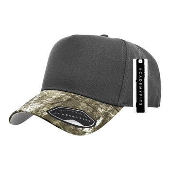 AcademyFits H1025C Camo A-Frame Cap