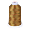 Gingko 921 PolySHINE #40 1000M Small Cone Embroidery Threads-Multi BrownGingko 921 PolySHINE #40 1000M Small Cone Embroidery Threads-Multi Brown