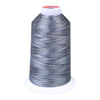Gingko 921 PolySHINE #40 1000M Small Cone Embroidery Threads-Multi Gray