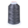 Gingko 921 PolySHINE #40 1000M Small Cone Embroidery Threads-Multi Gray