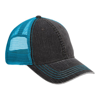 Cobra HTM-V 6-Panel Herringbone Soft Crown Cap with Mesh Back