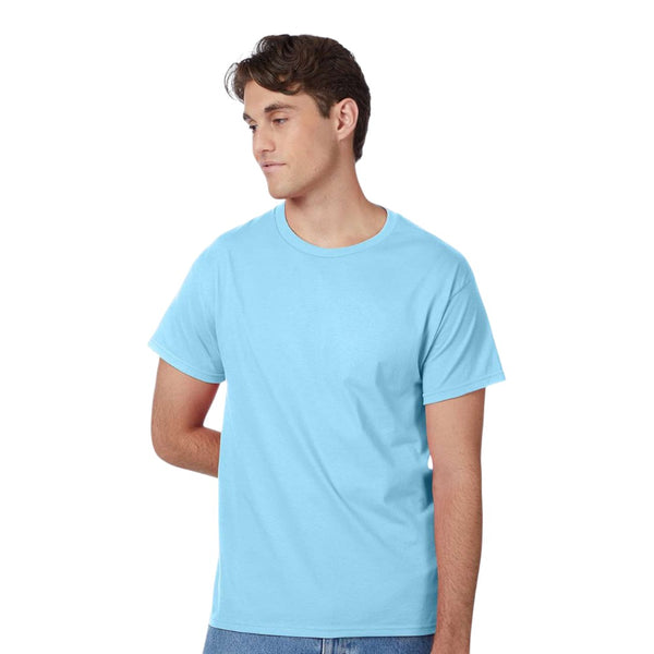 Hanes_5250_Aquatic_Blue_Front_