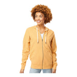 Independent Trading Co SS1000Z Unisex Icon Lightweight Loopback Terry Full-Zip Hooded Sweatshirt