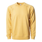 Independent Trading Co SS1000C Unisex Icon Lightweight Loopback Terry Crewneck Sweatshirt