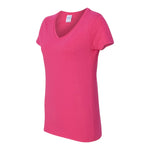 Gildan 5V00L Women's Heavy Cotton V-Neck T-Shirt