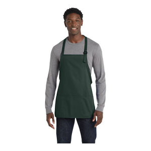 Port Authority A510 Medium-Length Apron with Pouch Pockets - 