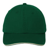 Port Authority C830 Sandwich Bill Cap with Striped Closure