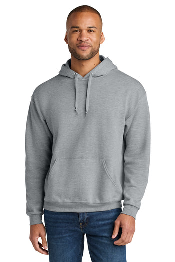 Jerzees IC49M Ultimate Unisex CVC Ring Spun Hooded Sweatshirt