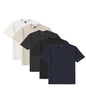 Axism 7010 Dri Ease Oversized Tee Bundles-5 SHIRTS
