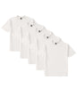 Axism 7010 Dri Ease Oversized Tee Bundles-5 SHIRTS