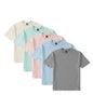 Axism 7010 Dri Ease Oversized Tee Bundles-5 SHIRTS