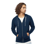 Independent Trading Co SS1000Z Unisex Icon Lightweight Loopback Terry Full-Zip Hooded Sweatshirt