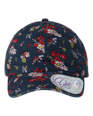 Infinity Her HATTIE - Women's Garment-Washed Fashion Print Cap - 