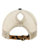 Infinity Her JANET - Women's Animal Print Mesh Back Cap, Ponytail Hat