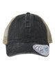 Infinity Her TESS Women's Washed Mesh Back Cap Ponytail Hat