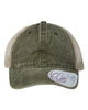 Infinity Her TESS Women's Washed Mesh Back Cap Ponytail Hat