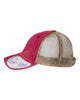 Infinity Her TESS Women's Washed Mesh Back Cap Ponytail Hat
