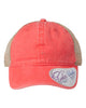 Infinity Her TESS Women's Washed Mesh Back Cap Ponytail Hat