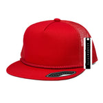 Academy Fits 2071G Rope Trucker Snapback Hat