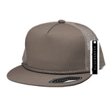 Academy Fits 2071G Rope Trucker Snapback Hat